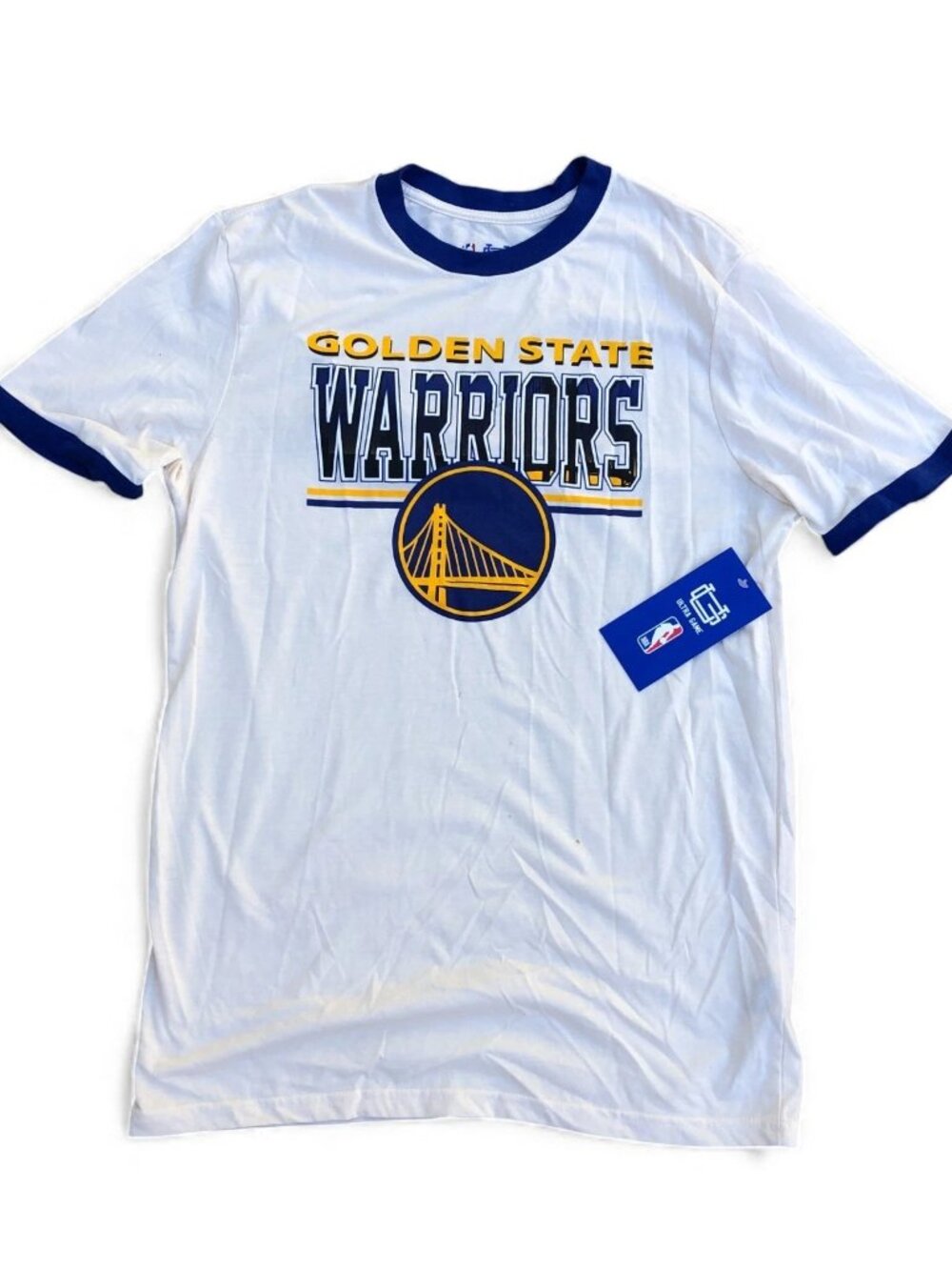 ULTRA GAME NBA Golden State Warriors T Shirt Men's MEDIUM NBA Brand New